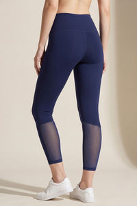 Zelocity Quick Dry Gym Leggings - Blue Depth — thumbnail 4